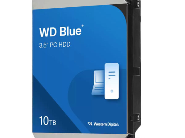 Western Digital Blue WD100EAGZ disco rigido interno 10 TB 7200 Giri/min 512 MB 3.5" Serial ATA III