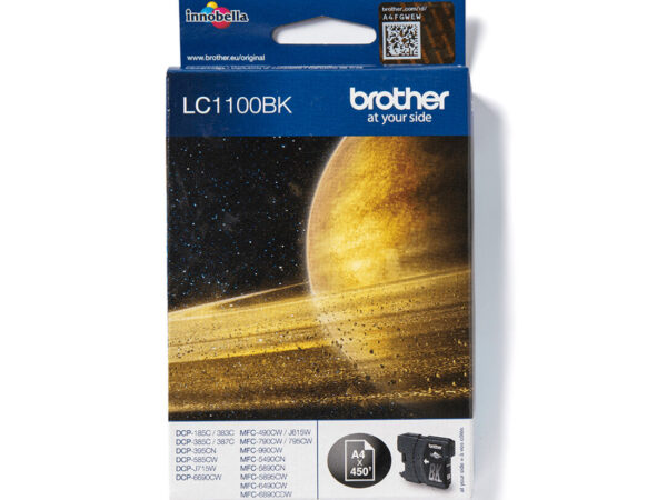 Brother LC1100BK cartuccia d'inchiostro 1 pz Originale Nero