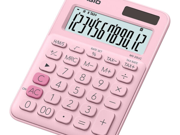 Casio MS-20UC-PK calcolatrice Desktop Calcolatrice di base Rosa