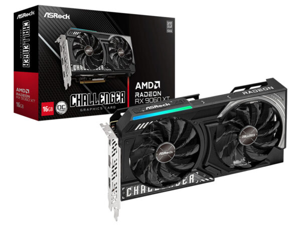 Asrock AMD Radeon RX 9060 XT Challenger 16GB OC GDDR6