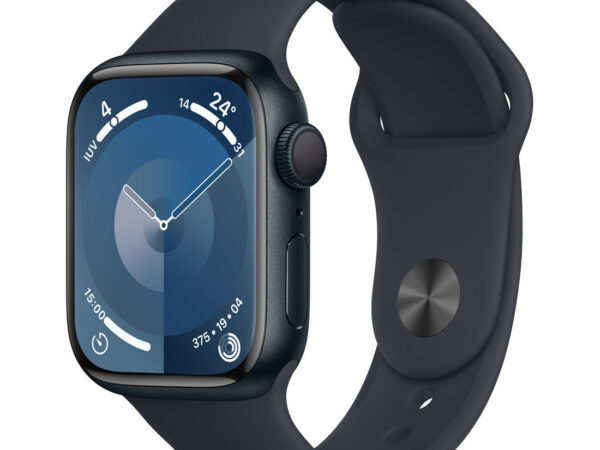 Apple Watch Series 9 GPS Cassa 41mm in Alluminio Mezzanotte con Cinturino Sport Mezzanotte - M/L