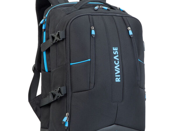 Rivacase 7860 43,9 cm (17.3") Zaino Nero, Blu