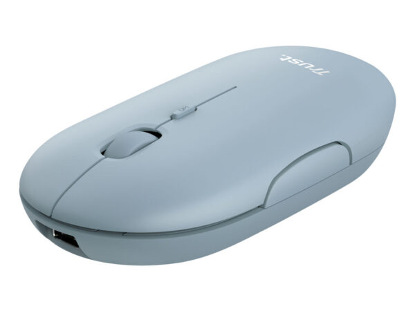 Trust Puck mouse Ufficio Ambidestro RF senza fili + Bluetooth 1600 DPI