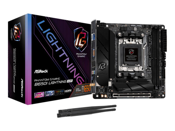 Asrock B650I Lightning WiFi AMD B650 Socket AM5 mini ITX