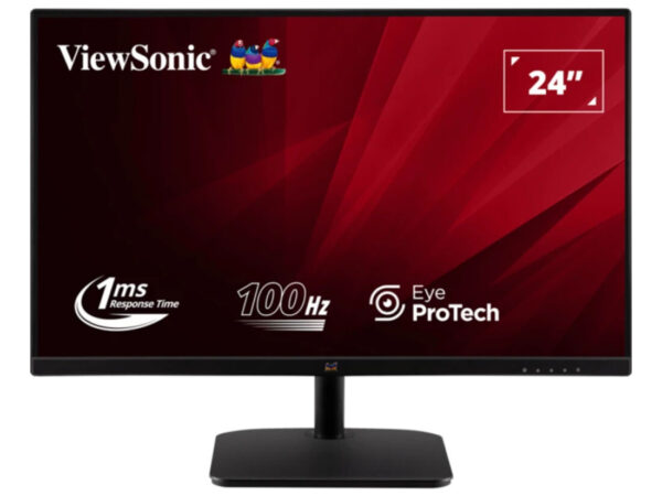 Viewsonic Value Series VA2432-MHD-3 LED display 61 cm (24") 1920 x 1080 Pixel Full HD Nero