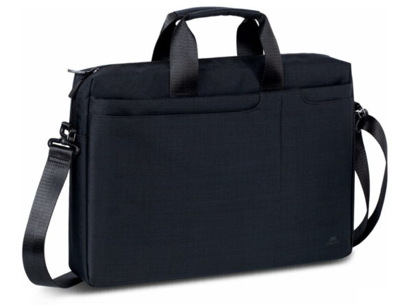 Rivacase Biscayne 39,6 cm (15.6") Borsa da corriere Nero