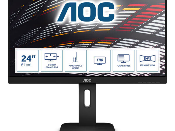 AOC P1 X24P1 Monitor PC 61 cm (24") 1920 x 1200 Pixel WUXGA LED Nero