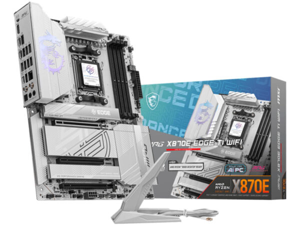 MSI MPG X870E EDGE TI WIFI scheda madre AMD X870E Socket AM5 ATX