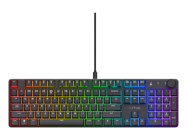 Trust GXT 866 Torix tastiera Gaming USB QWERTY Italiano Nero