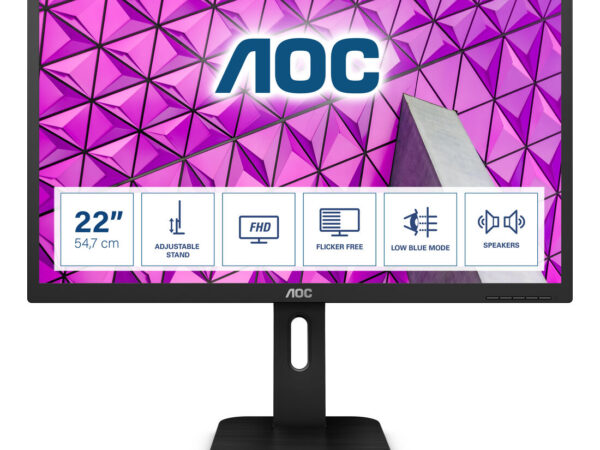 AOC P1 22P1D LED display 54,6 cm (21.5") 1920 x 1080 Pixel Full HD Nero