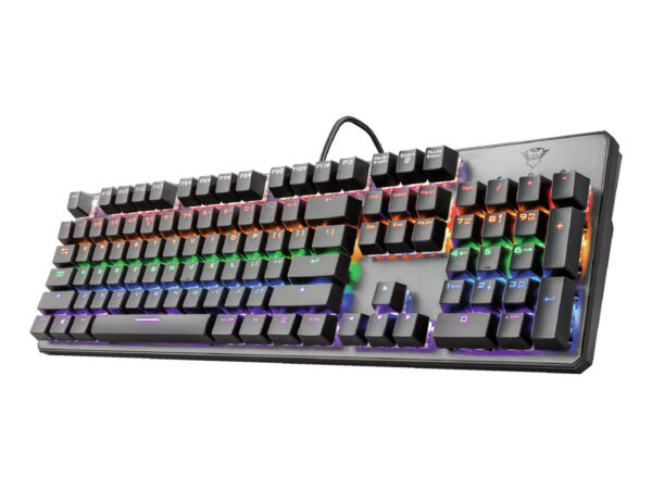 Trust GXT 865 Asta tastiera Gaming USB Italiano Nero