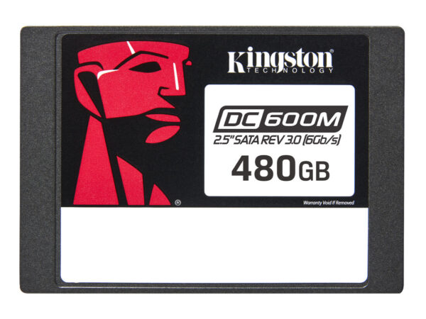 Kingston Technology Drive SSD SATA di classe enterprise DC600M (impiego misto) 2,5" 480G
