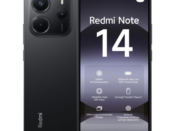 Xiaomi Redmi Note 14 16,9 cm (6.67") Dual SIM ibrida 4G USB tipo-C 6 GB 128 GB 5500 mAh Nero