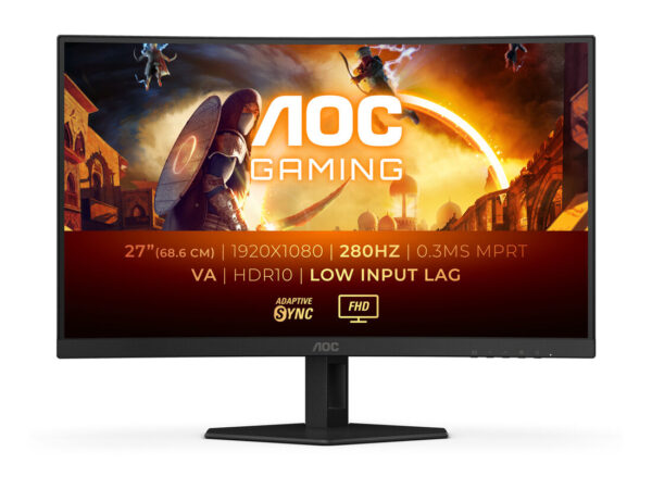AOC G4 C27G4ZXE Monitor PC 68,6 cm (27") 1920 x 1080 Pixel Full HD LED Nero