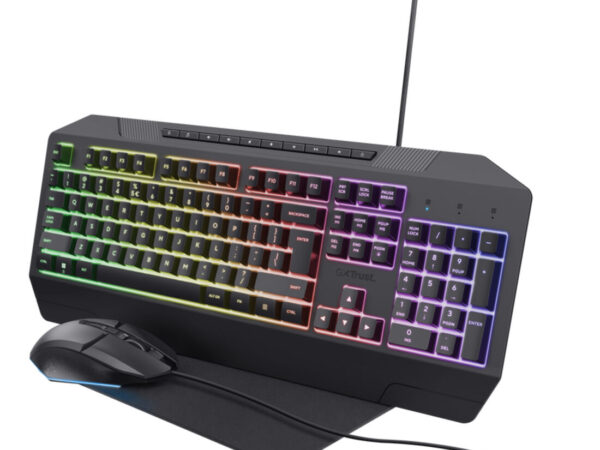 Trust GXT 791 tastiera Mouse incluso Gaming USB QWERTY Italiano Nero