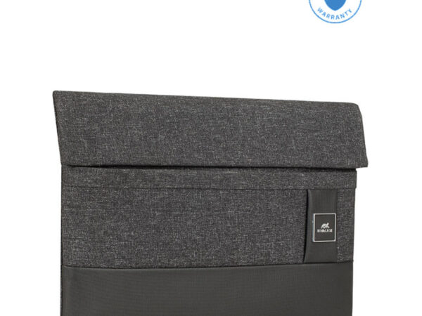 Rivacase 8803 BLACK MELANGE borsa per laptop 33,8 cm (13.3") Custodia a tasca Nero