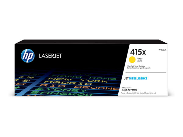 HP Cartuccia toner giallo originale LaserJet 415X ad alta capacità
