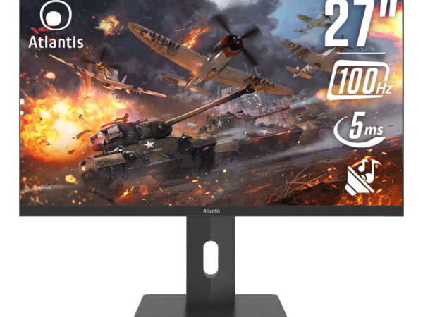 Atlantis Land A05-UX27IF-VHDM Monitor PC 68,6 cm (27") 1920 x 1080 Pixel Full HD LED Nero