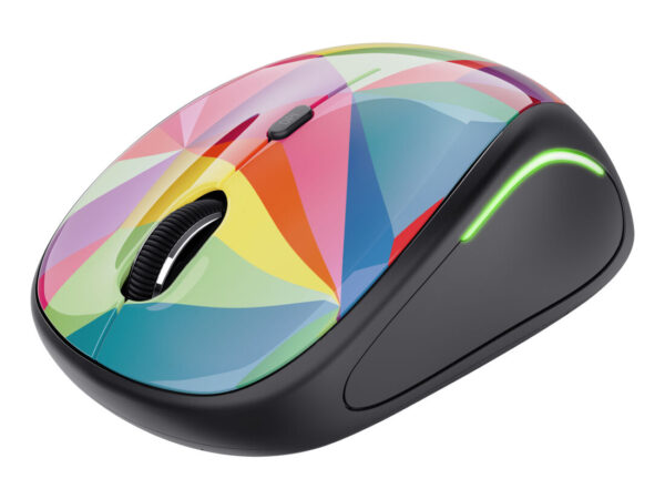 Trust Yvi FX mouse Ufficio Ambidestro RF Wireless Ottico 1600 DPI