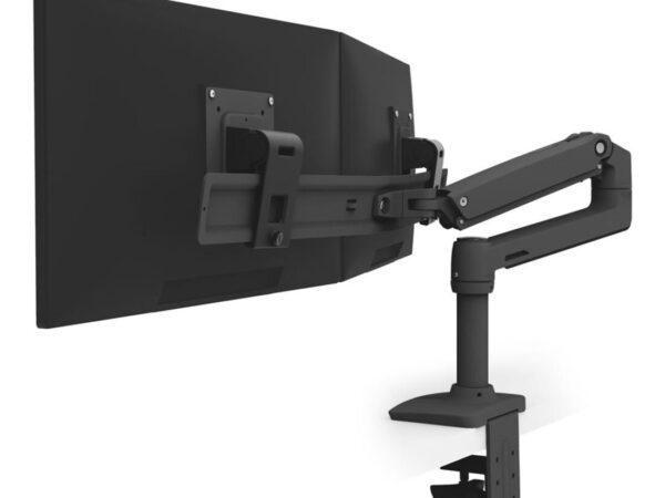 Ergotron LX Series 45-489-224 Supporti a parete per TV 63,5 cm (25") Scrivania Nero