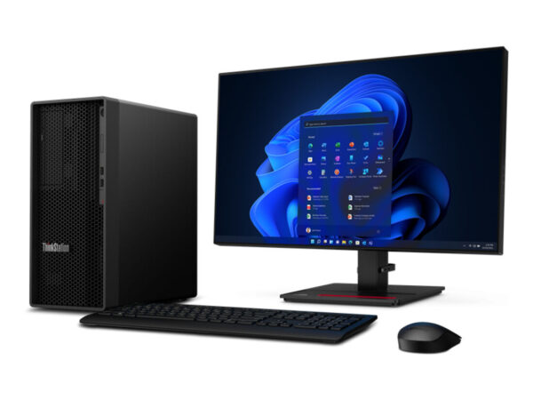 Lenovo ThinkStation P358 Tower AMD Ryzen 9 PRO 5945 32 GB DDR4-SDRAM 1 TB SSD NVIDIA GeForce RTX 3060 Windows 11 Pro Stazione di lavoro Nero