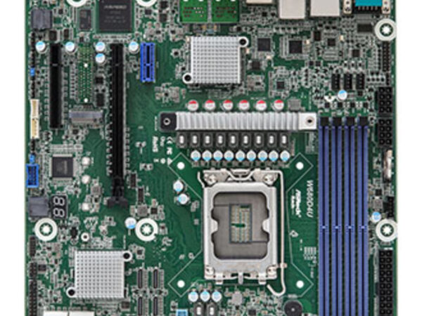 Asrock W680D4U scheda madre Intel W680 LGA 1700 micro ATX