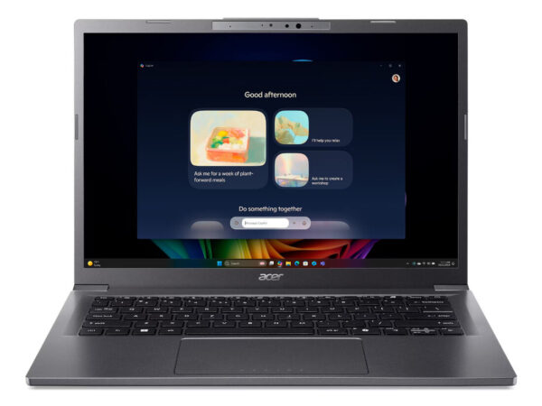 Acer Aspire 14 AI A14-52M-75D6 Copilot+ PC Intel Core Ultra 7 256V Computer portatile 35,6 cm (14") WUXGA 16 GB LPDDR5x-SDRAM 512 GB SSD Wi-Fi 6 (802.11ax) Windows 11 Pro Nero