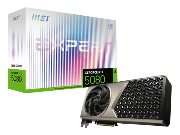 MSI GeForce RTX 5080 16GB EXPERT OC NVIDIA GDDR7