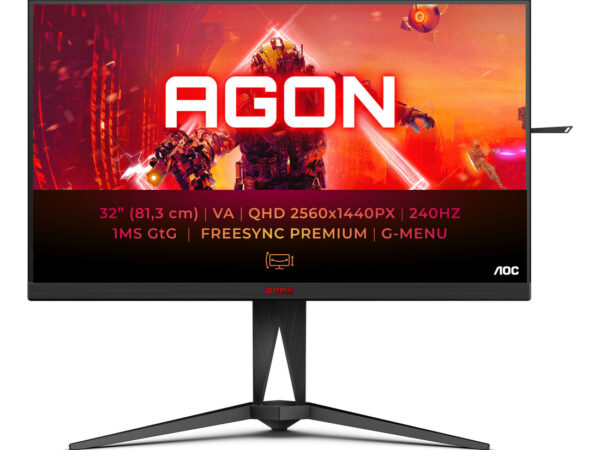AOC AGON 5 AG325QZN/EU LED display 80 cm (31.5") 2560 x 1440 Pixel Quad HD Nero