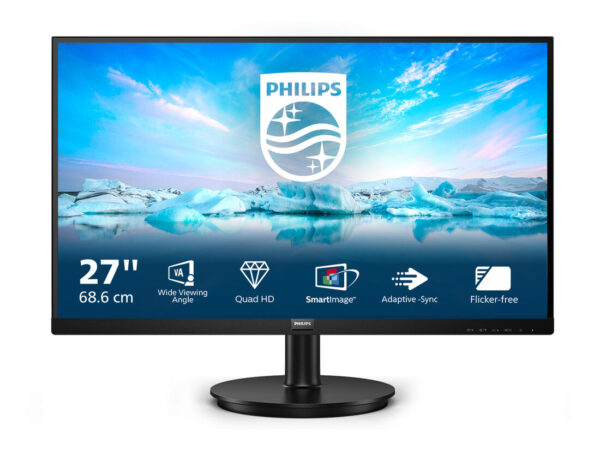 Philips V Line 275V8LA/00 Monitor PC 68,6 cm (27") 2560 x 1440 Pixel Quad HD LED Nero