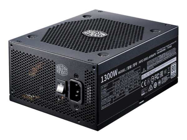 Cooler Master V1300 Platinum alimentatore per computer 750 W 24-pin ATX ATX Nero