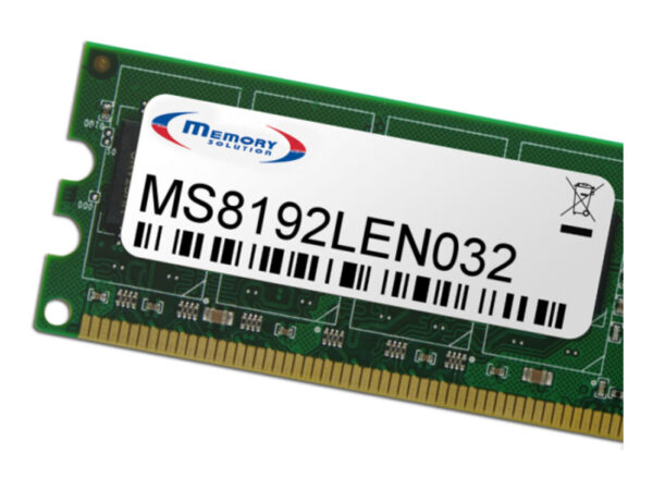 Memory Solution MS8192LEN032 memoria 8 GB 1 x 8 GB