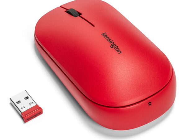 Kensington Mouse wireless doppio SureTrack - Rosso
