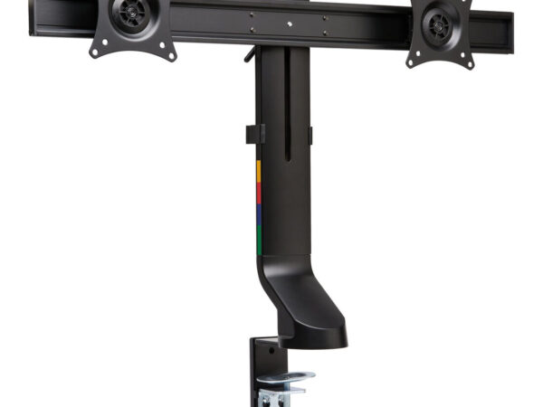 Kensington Braccio salvaspazio per monitor doppio SmartFit