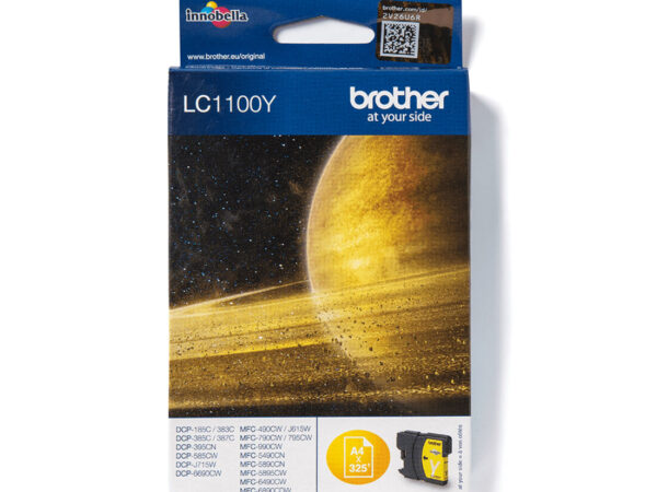 Brother LC1100Y cartuccia d'inchiostro 1 pz Originale Giallo