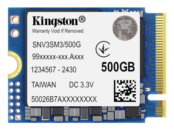 Kingston Technology 500G NV3 M.2 2230 NVMe SSD