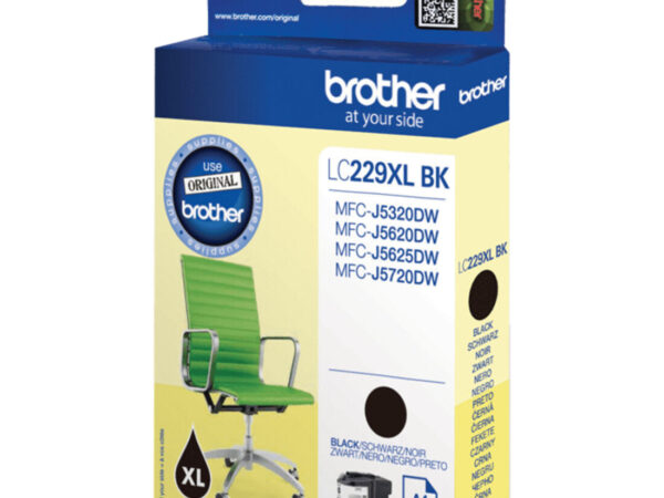 Brother LC229XLBK cartuccia d'inchiostro 1 pz Originale Nero