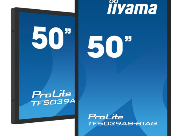 iiyama TF5039AS-B1AG visualizzatore di messaggi Pannello piatto per segnaletica digitale 125,7 cm (49.5") LED 500 cd/m² 4K Ultra HD Nero Touch screen Processore integrato Android 24/7