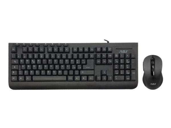 Adj KT108 Pure Evo Kit tastiera Mouse incluso Casa USB QWERTY Italiano Nero