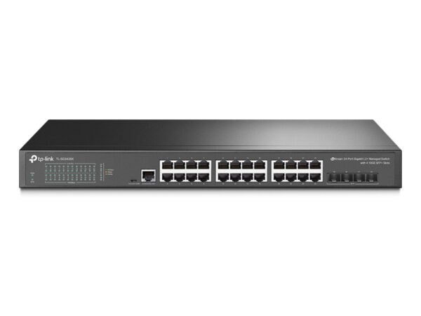 TP-Link JetStream TL-SG3428X switch di rete Gestito L2+/L3 Gigabit Ethernet (10/100/1000) 1U Nero