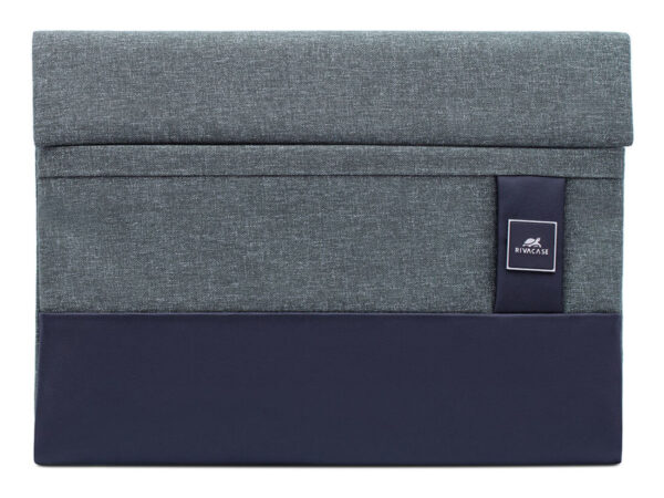 Rivacase 8803 33,8 cm (13.3") Custodia a tasca Blu, Grigio