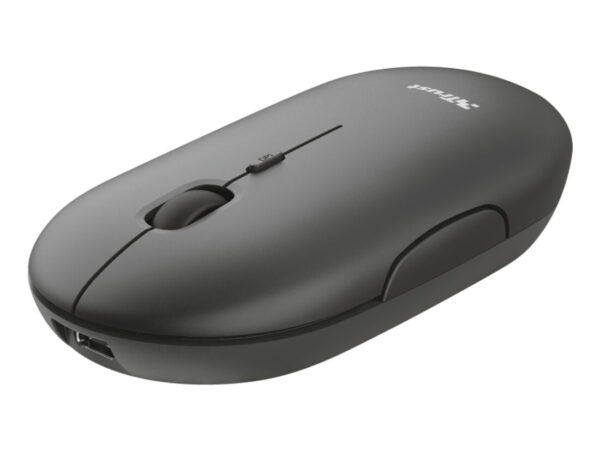 Trust Puck mouse Ufficio Ambidestro RF senza fili + Bluetooth Ottico 1600 DPI