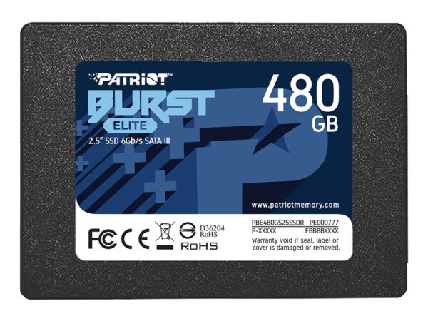 Patriot Memory Burst Elite 480 GB 2.5" Serial ATA III