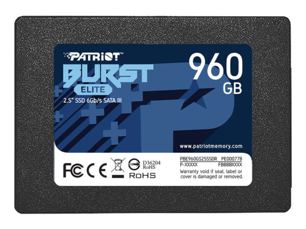 Patriot Memory Burst Elite 960 GB 2.5" Serial ATA III