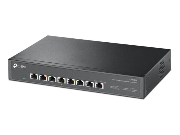 TP-Link TL-SX1008 switch di rete Non gestito 10G Ethernet (100/1000/10000) 1U Nero