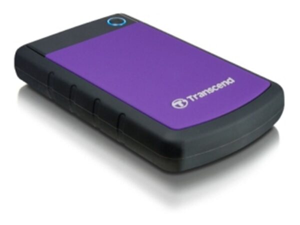 Transcend StoreJet TS1TSJ25H3P disco rigido esterno 1 TB 5400 Giri/min 2.5" Micro-USB B 3.2 Gen 1 (3.1 Gen 1) Nero, Viola
