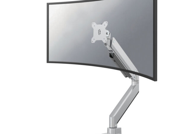 Neomounts NM-D775SILVERPLUS Braccio per monitor 10-49" - molla a gas - Topfix - 180°-stop