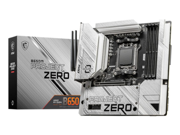 MSI B650M PROJECT ZERO scheda madre AMD B650 Socket AM5 micro ATX