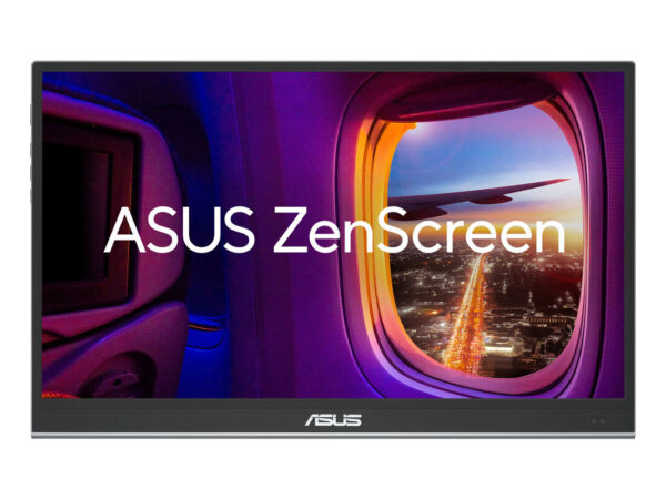 ASUS ZenScreen MQ16AHE Monitor PC 39,6 cm (15.6") 1920 x 1080 Pixel Full HD OLED Argento
