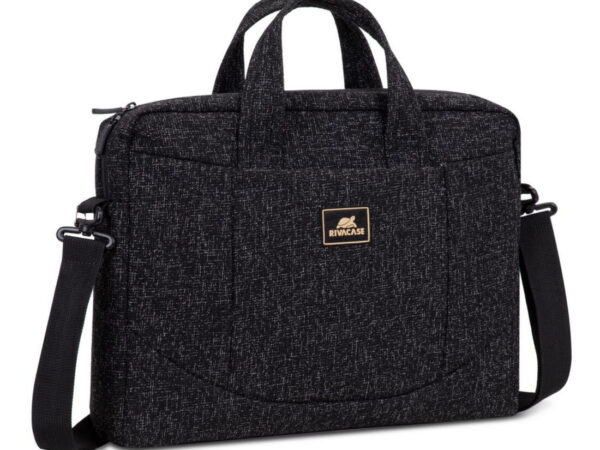 Rivacase 7931 borsa per notebook 39,6 cm (15.6") Borsa da corriere Nero, Bianco